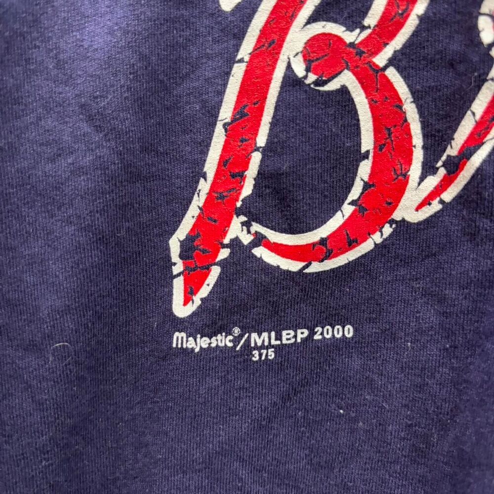 Mlb Men's Navy and Blue T-shirt - Picture 3 of 4
